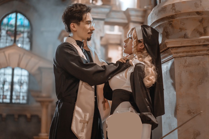 ✨一笑芳香沁 - 修女与神父 [42P11V-534MB]