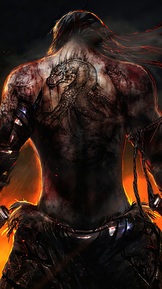 动漫武士刀剑战士战斗幻想 4K 8K 壁纸集