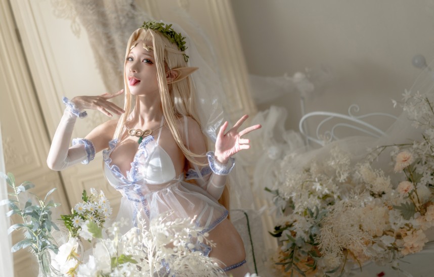 蠢沫沫 - 白精灵 [147P-1.70GB]