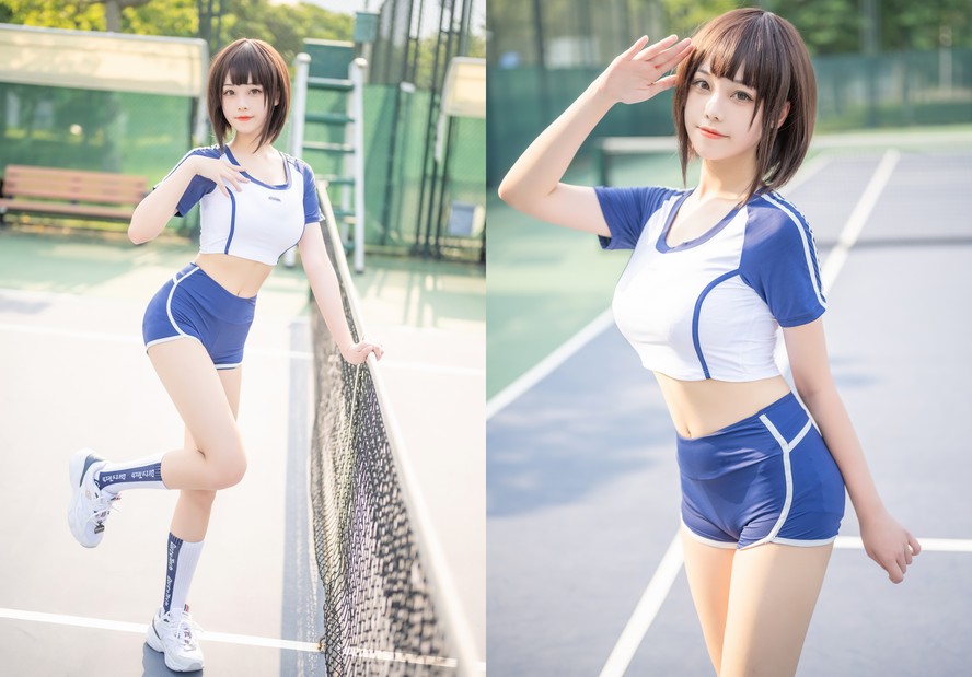 蜜汁猫裘 - 水着/体操服 2套