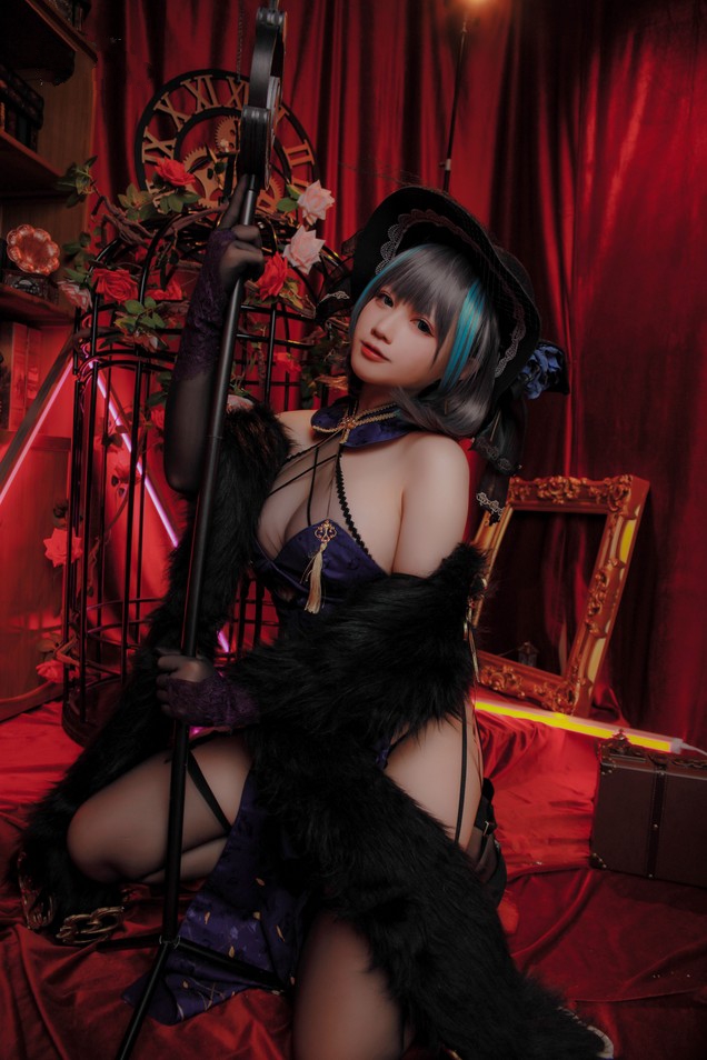 Nyako喵子 - 柴郡旗袍 [48P-315MB]