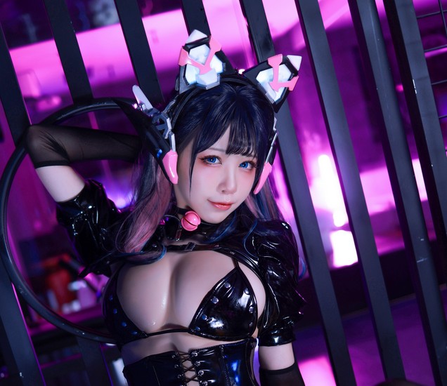 水淼Aqua - 猫咪女郎-粉红猫猫 [65P-151MB]