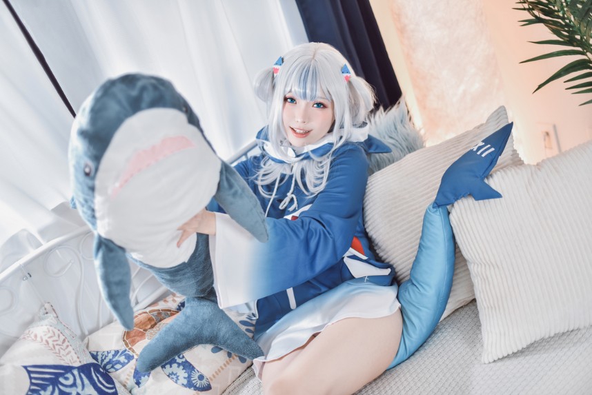 ElyEE子 – 噶呜·古拉(小鲨鲨) /泳装 2套