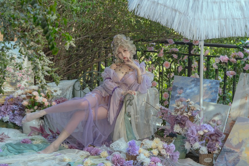 云溪溪 - 奶桃 春风 [50P-162MB]