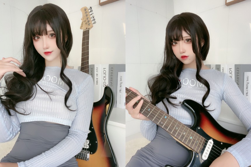 九曲Jean – 吉他妹妹自拍 [40P-74MB]