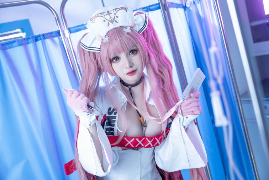 Shiroi_白井茶茶 - 碧蓝航线 英仙座护士 [39P-459MB]