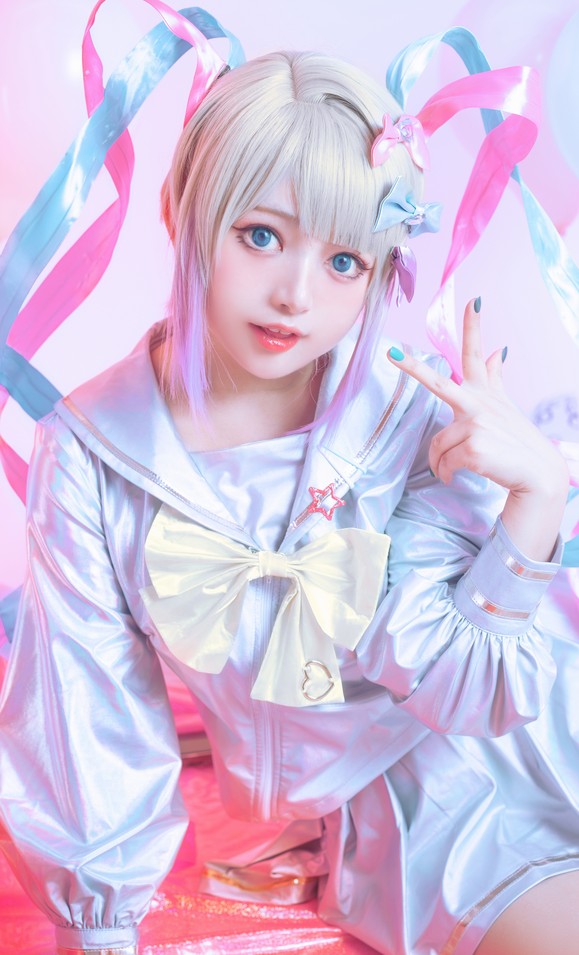 黑猫猫OvO - 超天酱 [16P-88MB]