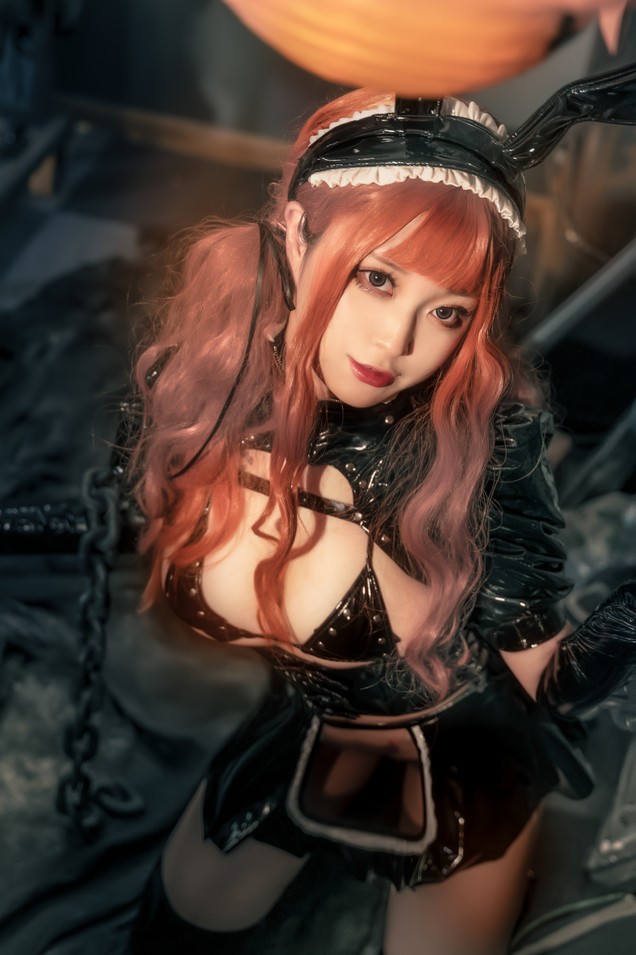 棕桠阿狗崽 - 漆皮兔女仆 [33P-476MB]