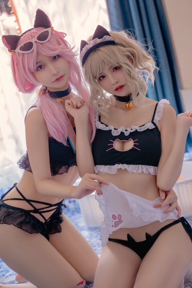 可可老师 – 夏日双子 [42P-350MB]