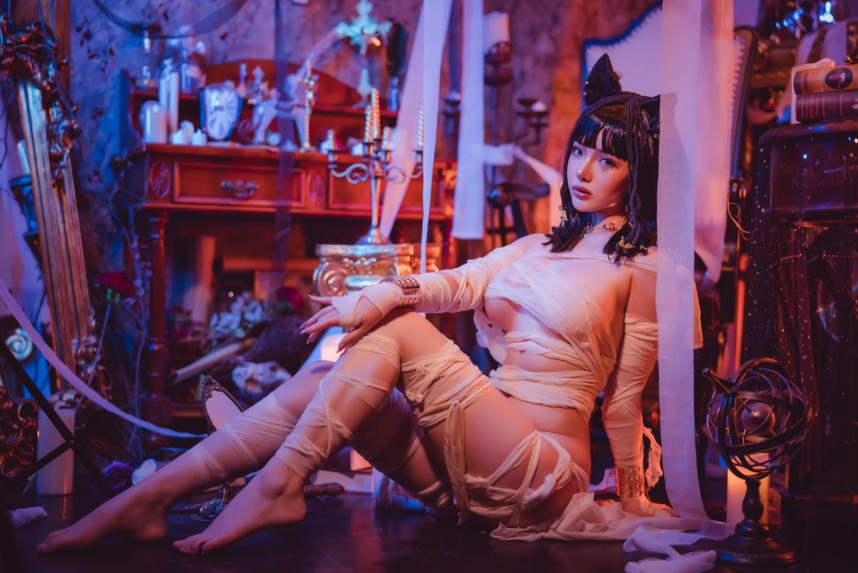 雯妹不讲道理 - 4月舰长《木乃伊》[36P-514MB]