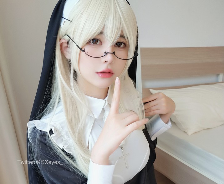 眼酱大魔王w - 修女シスター [34P2V-156MB]