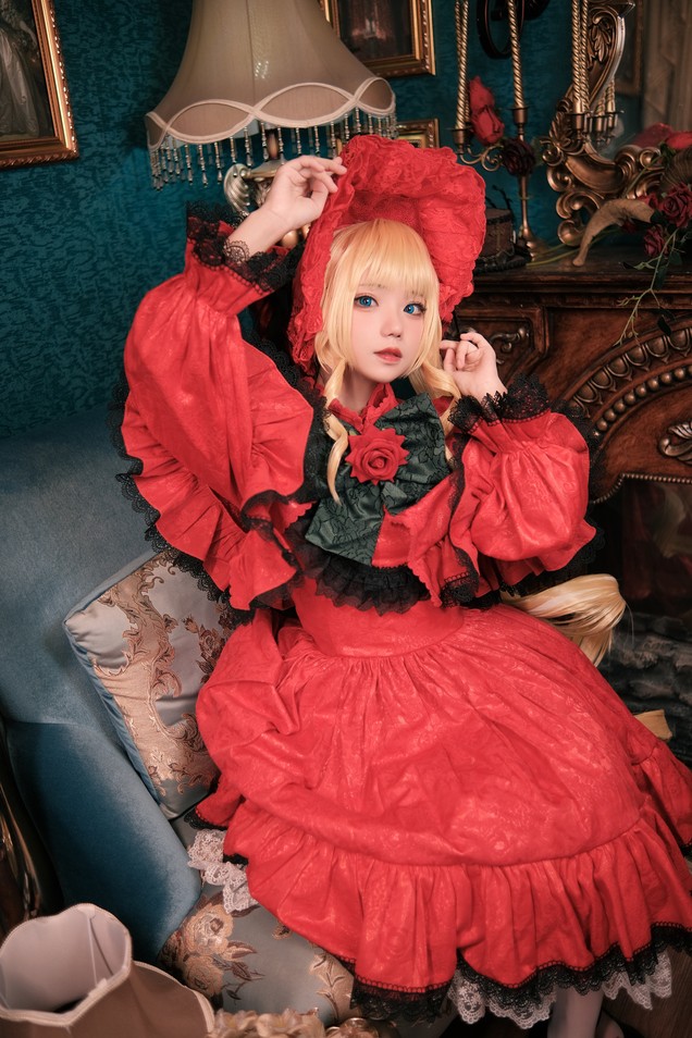 花柒Hana - 蔷薇少女真红 [13P-221MB]