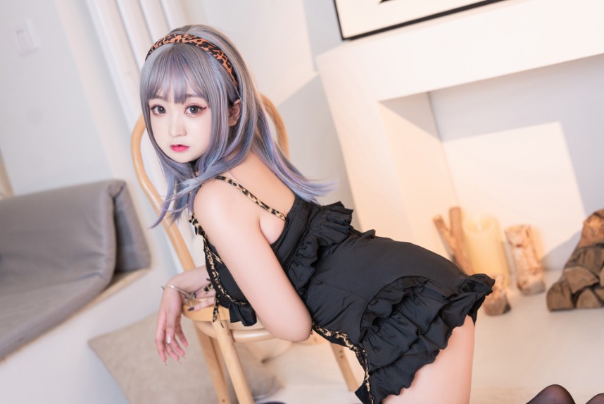 恩田直幸 - 连体小豹纹 [40P-776MB]