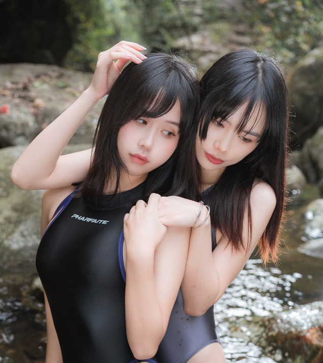 萌芽儿&amp;请叫我若生 ​​​百合竞技泳衣 [88P-705MB]