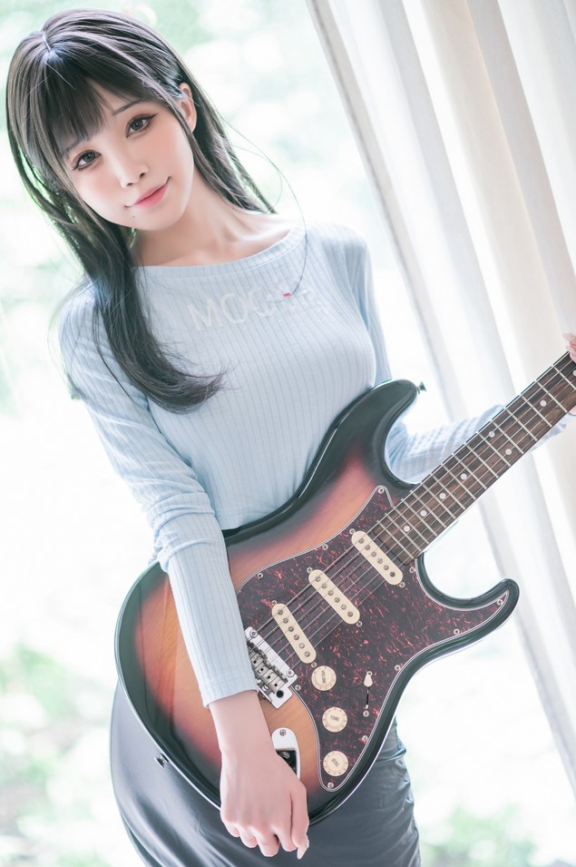 水淼aqua - 吉他妹妹 [59P-61MB]