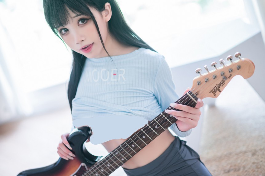 水淼aqua - 吉他妹妹 [59P-61MB]