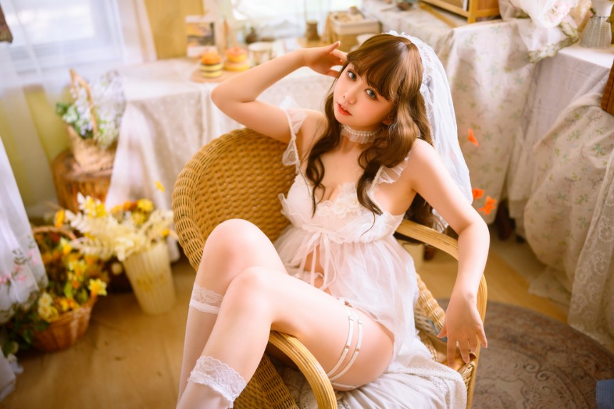 渡边早季Saki – 婚纱 [30P-642MB]