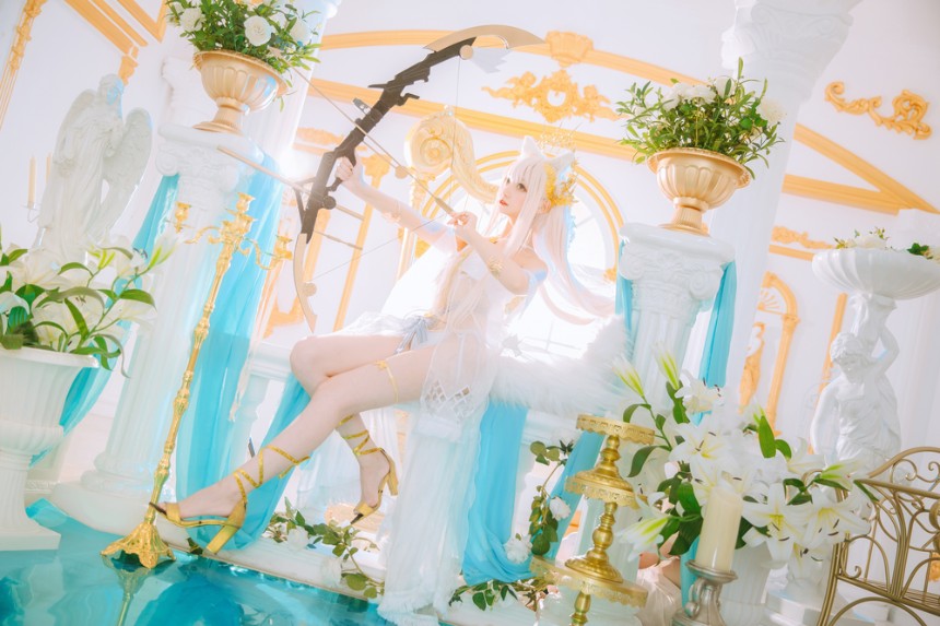 小野寺地瓜 - 白金泳装 [22P-254MB]