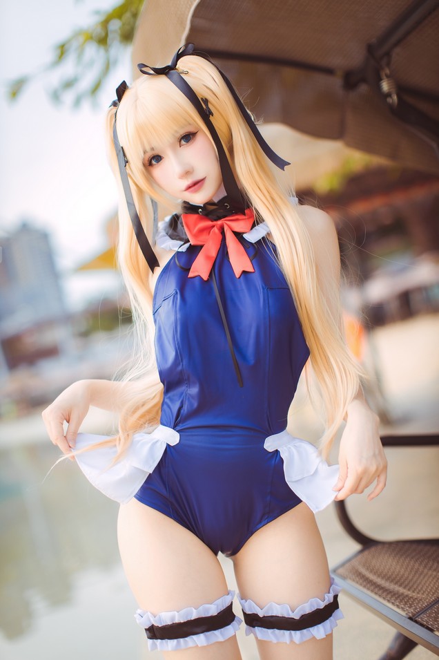 Coser衣衣 - 猫娘 黄豆粉+玛丽萝丝泳装 2套