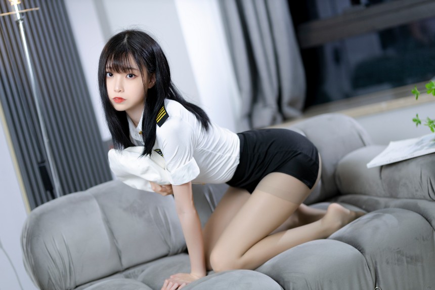 许岚LAN - 灰丝制服 [40P-516MB]