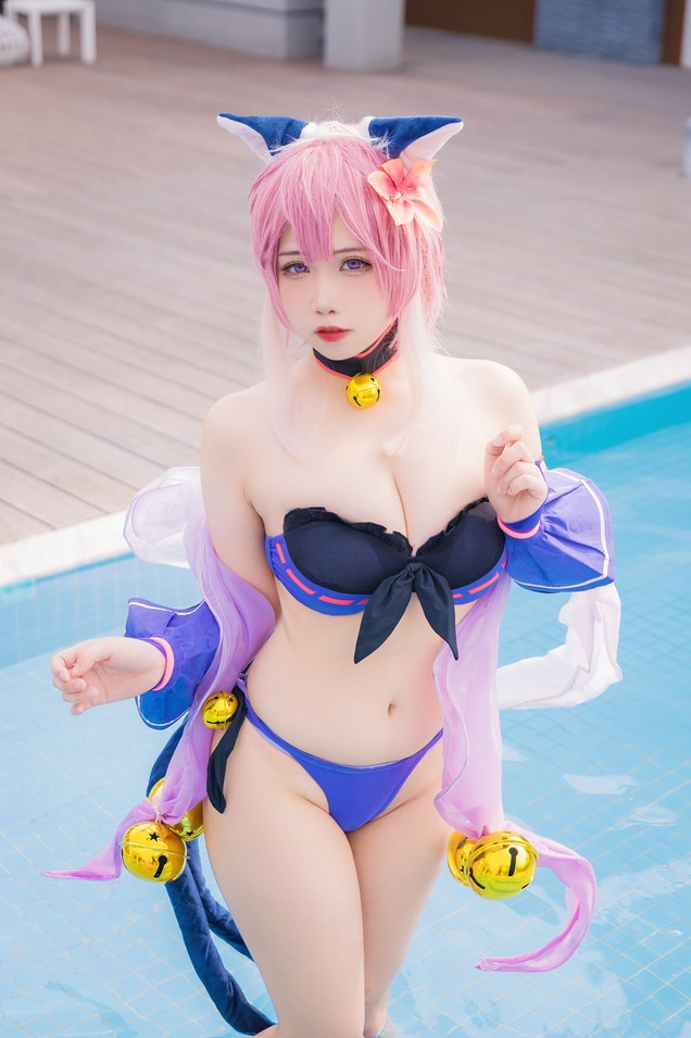 贞子蜜桃 - 九月舰长 宮坂珠希泳装 [30P-388MB]