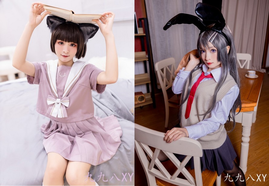 九九八XY – 麻衣学姐+大灰狼 2 套