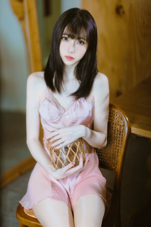 许岚LAN – 半透粉纱 [40P-836MB]