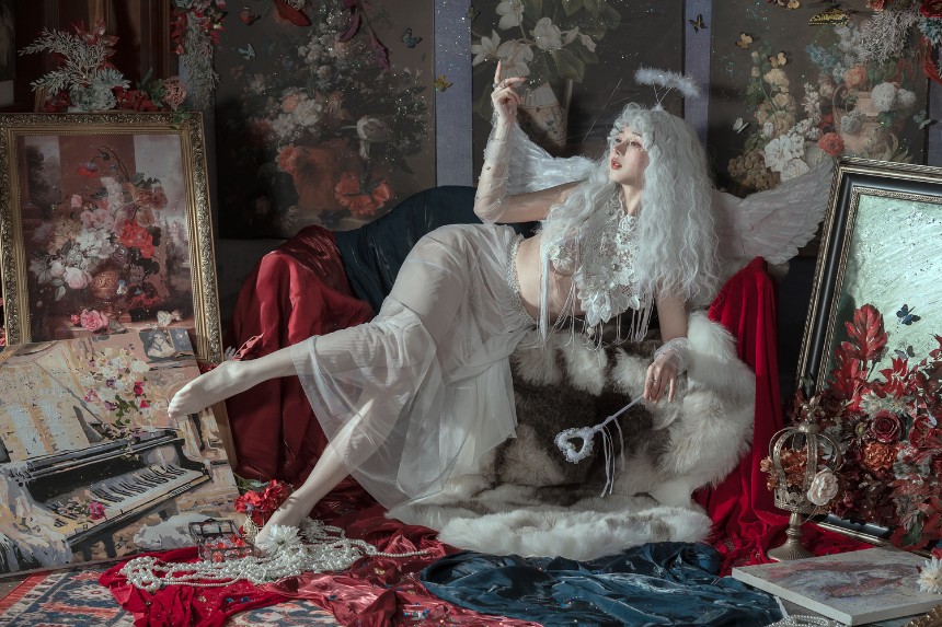 云溪溪 - 奶桃 天使 [50P-382MB]