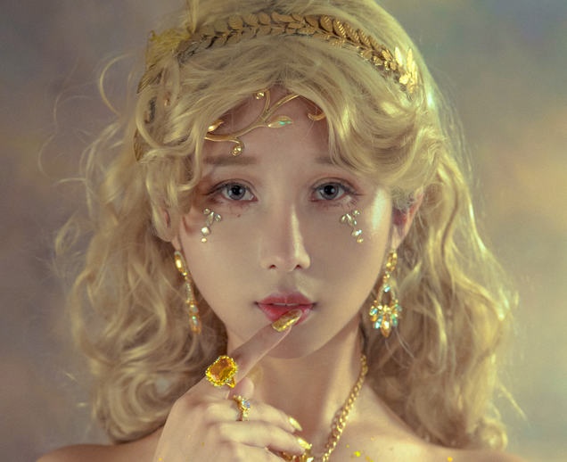 云溪溪 - 奶桃 Citrine黄水晶 [40P-498MB]