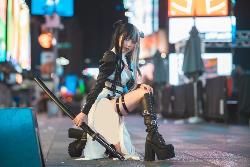 果咩酱w – 中式赛博 [13P-352MB]