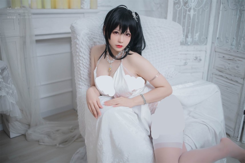 Nyako喵子 – 大凤纯白婚纱 [65P-235MB]