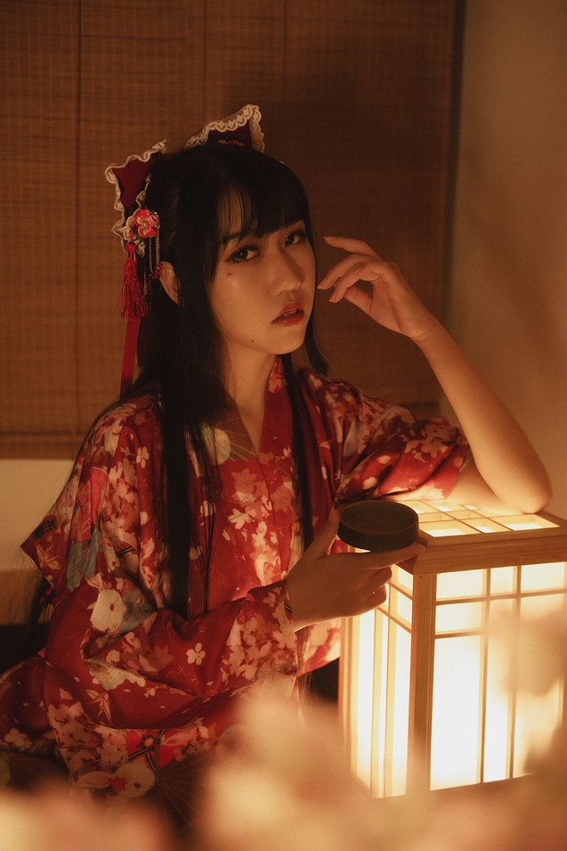 不呆猫 - 绳子和服 [111P2V-200MB]