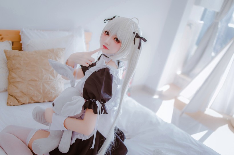 Coser衣衣 – 穹妹女仆 [28P-46MB]