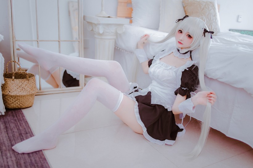 Coser衣衣 - 穹妹女仆 [28P-46MB]