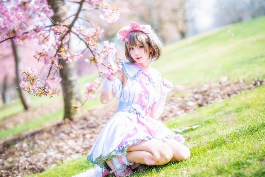 花柒hana - 唐可可打歌服 [9P-183MB]