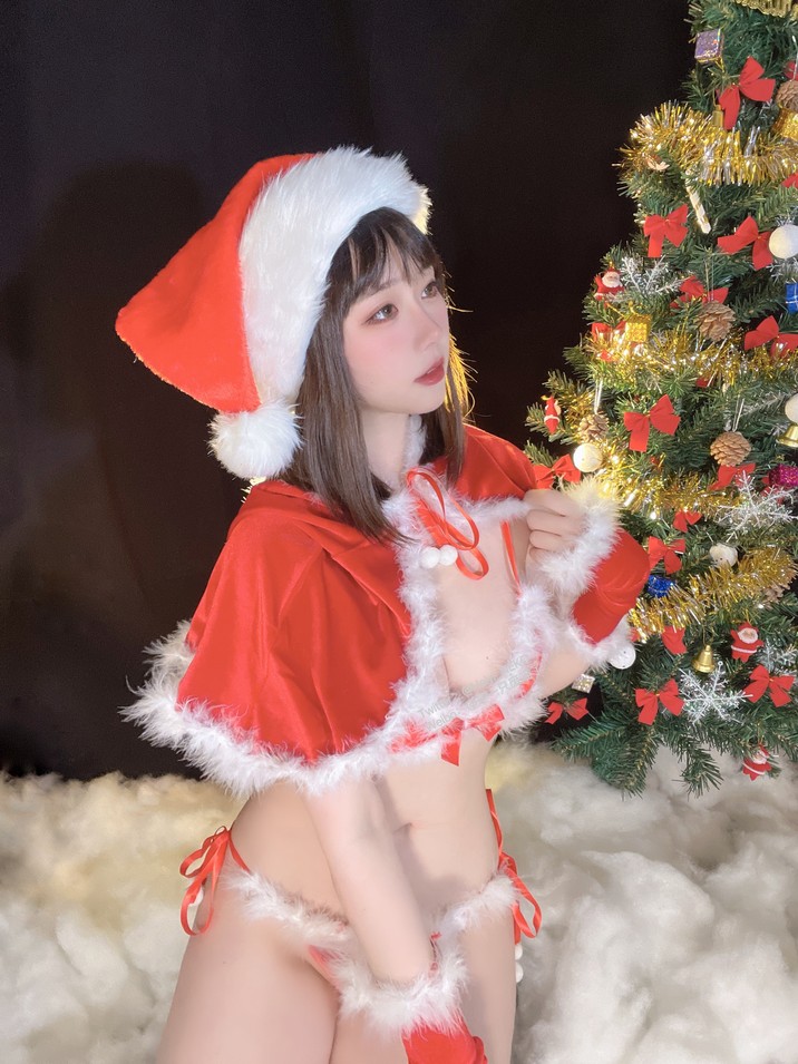 是一只废喵了 - 圣诞比基尼+连衣裙 [72P3V-620MB]