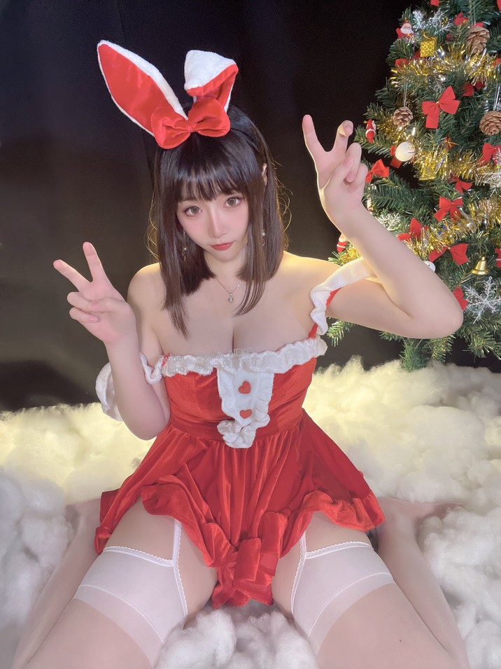 是一只废喵了 - 圣诞比基尼+连衣裙 [72P3V-620MB]