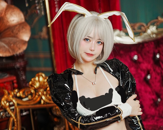 Tina很妖孽呀 – 皮衣小兔子 [36P-601MB]