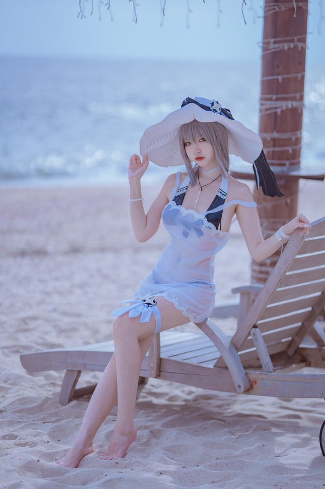 二佐Nisa - 碧蓝天鹰泳装 [20P-236MB]