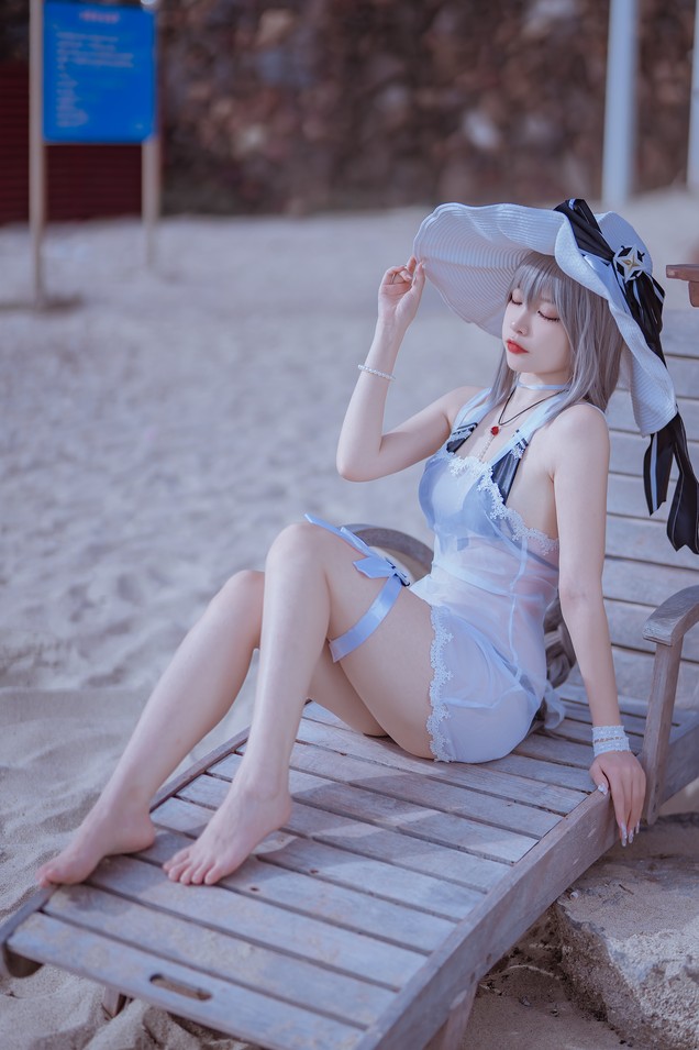 二佐Nisa - 碧蓝天鹰泳装 [20P-236MB]