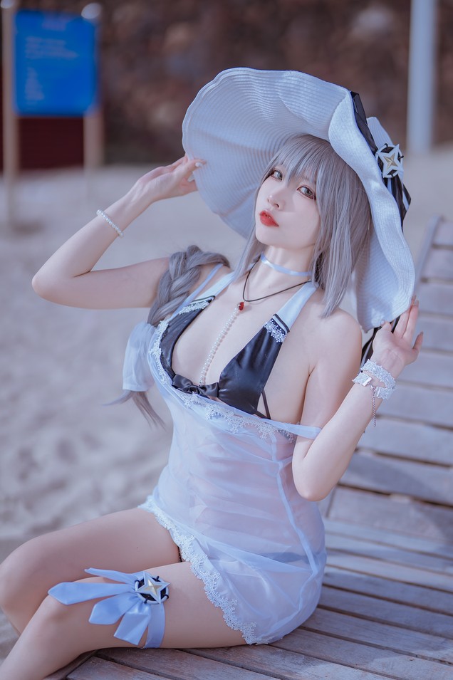 二佐Nisa - 碧蓝天鹰泳装 [20P-236MB]