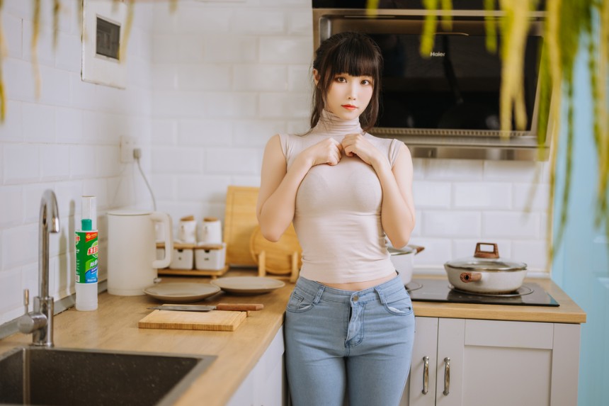 汪知子 – 姐姐的牛仔裤+蜜桃乌龙茶 2 套