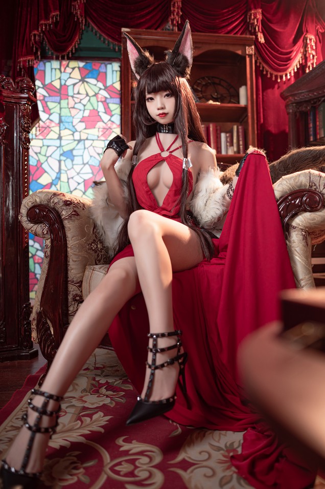 狐玖玖 - 碧蓝航线-赤城 [17P-1.11GB]