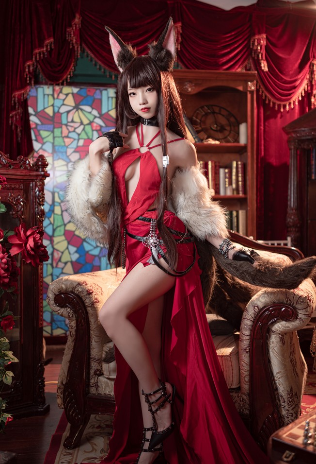 狐玖玖 - 碧蓝航线-赤城 [17P-1.11GB]