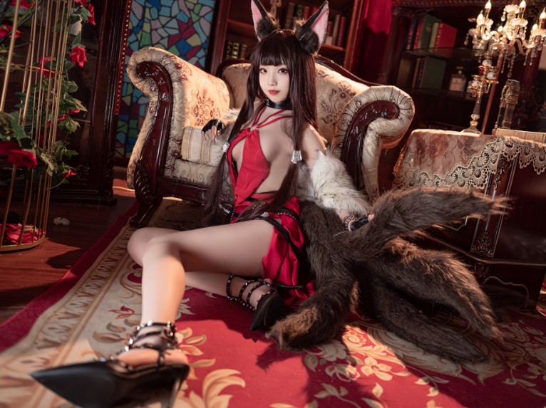 狐玖玖 - 碧蓝航线-赤城 [17P-1.11GB]