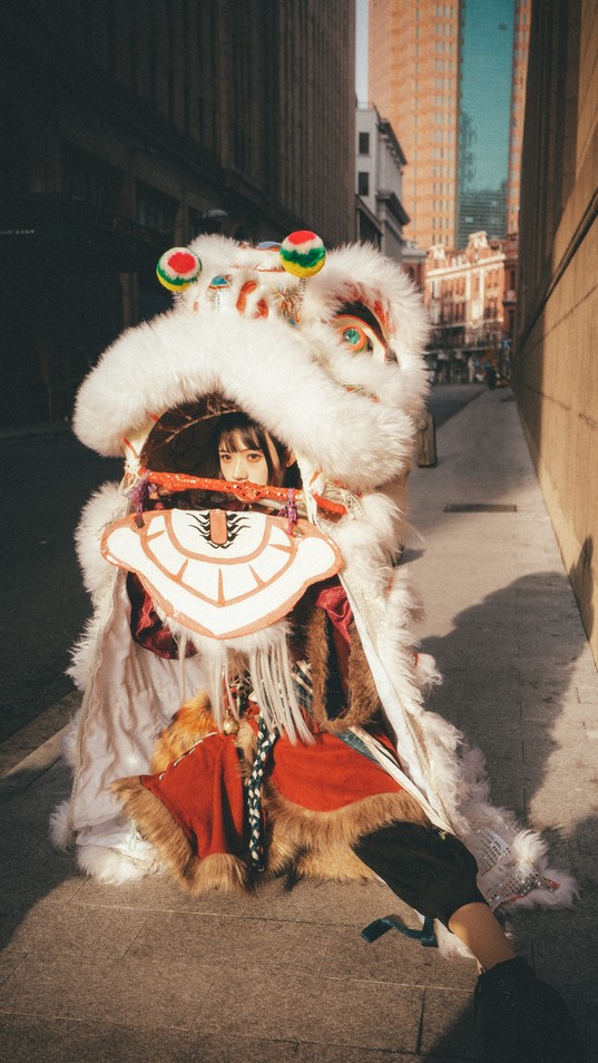 兔子Zzz不吃胡萝卜 - 舞狮少女&amp;樱花烂漫时 2 套