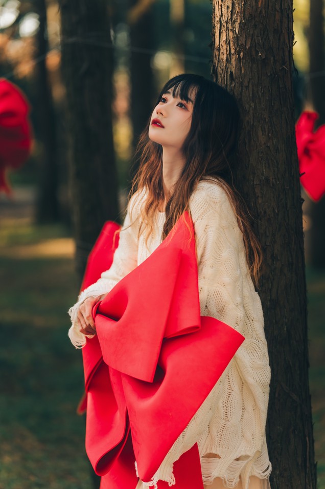 兔子Zzz不吃胡萝卜 - 可爱新年&amp;红色蝴蝶结 2 套