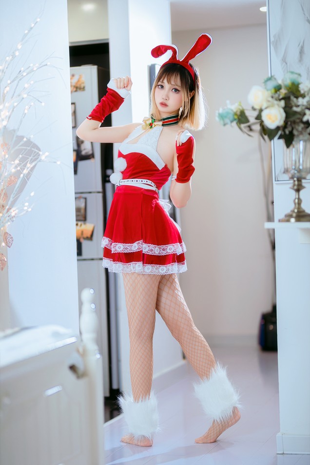 洛桑w伊梓 - 网袜丝带兔兔&amp;小草神 2 套