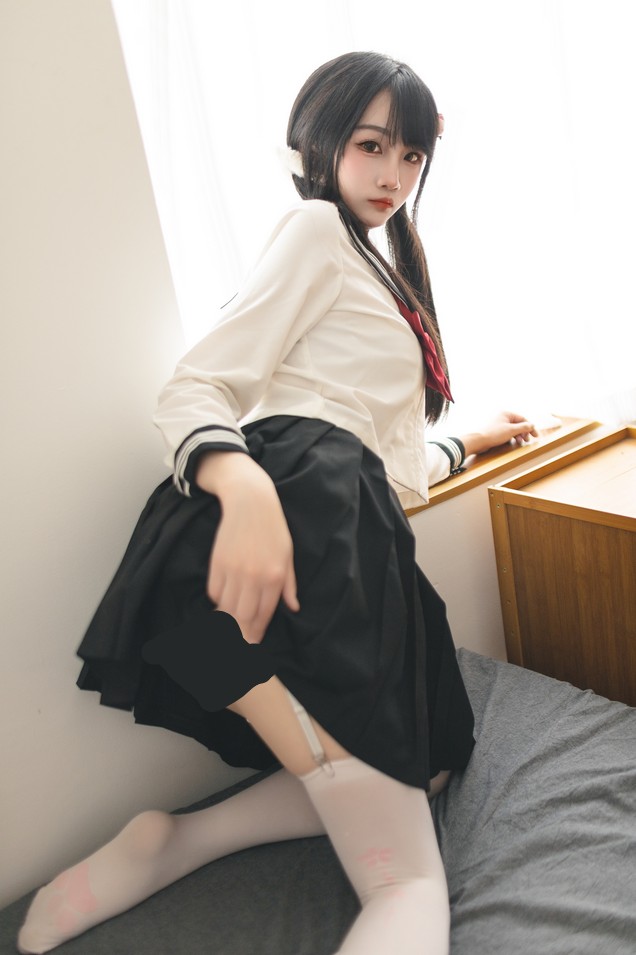 嗷呜酱 - 水手服限定 [48P-410MB]