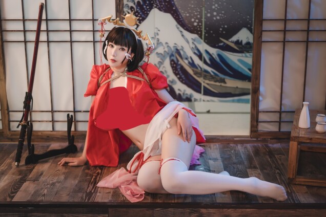 小容仔咕咕咕w - 黑兽巫女辉夜 [31P-462MB]